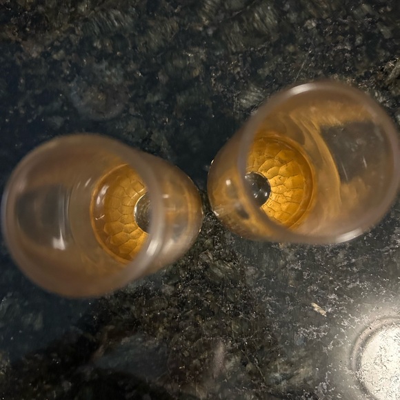 gold champagne flutes - Picture 3 of 3